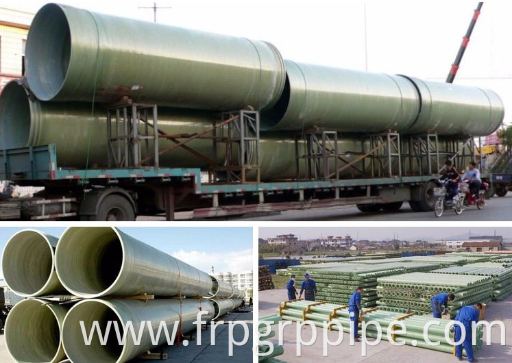 High-Strength Corrosion-Resistant FRP GRP GRE Pipe